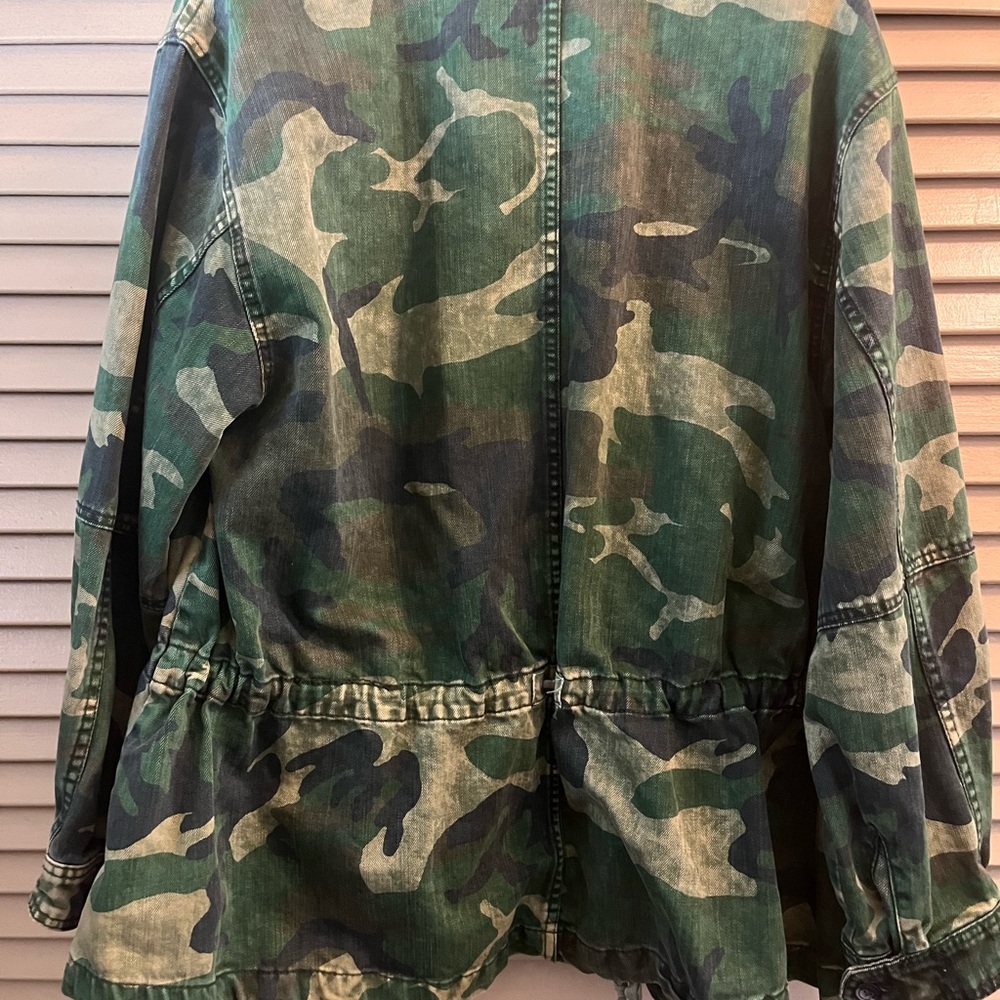 Free People Camouflage Jacket - Picture 3 of 4